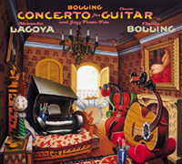 [중고] Claude Bolling, Alexandre Lagoya / Concerto For Guitar And Jazz Piano Trio (아웃케이스/스티커부착)