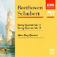 [중고] Alban Berg Quartett : Beethoven : String Quartet No11, Schubert : String Quartet No13 (수입/724357374521)