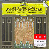 [중고] Claudio Abbado / Beethoven : Symphony No7.8 (수입/4233642)