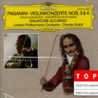 [중고] Salvatore Accardo, Charles Dutoit / Paganini : Violin Concertos No3.4 (수입/4233702)