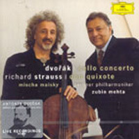 [중고] Mischa Maisky, Zubin Metha / Dvorak : Cello Concerto, Strauss : Don Guixote (수입/4747802)