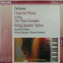 [중고] Quartetto Italiano / Debussy : Chamber Music (수입/4426552)