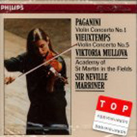 [중고] Viktoria Mullova / Paganini, Vieuxtemps : Violin Concertos (수입/4223322