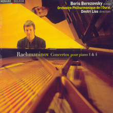 Boris Berezovsky / Rachmaninov : Concertos Pour Piano 1 &amp; 4 (digipack/수입/미개봉/mir019)