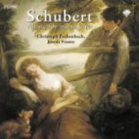 Christoph Eschenbach &amp; Justus Frantz / Schubert : Music For Piano Duet (4CD/수입/미개봉/92858)