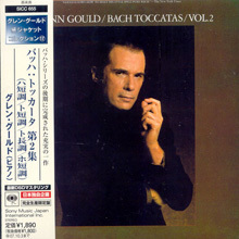 Glenn Gould / Bach : Toccatas Vol.2 (Japan Lp Sleeve/수입/미개봉/sicc655)
