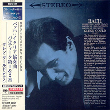 Glenn Gould / Bach : Concerto In F Major &#039;Italian&#039; (Japan Lp Sleeve/수입/미개봉/sicc641)