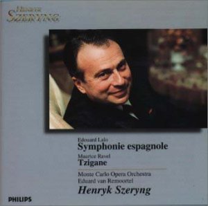 [중고] Henryk Szeryng, Eduard Van Remoortel / 랄로 : 스페인 교향곡, 라벨 : 치간느 (Lalo : Symphonie Espagnole, Ravel : Tzigane) (일본수입)