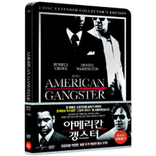 [DVD] American Gangster - 아메리칸 갱스터 : 스틸북 케이스 한정판/극장판 + 확장판 (2DVD/미개봉)