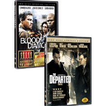 [DVD] Blood Diamond + The Departed - 블러드 다이아몬드 + 디파티드 (4DVD/미개봉)