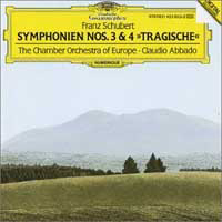 Claudio Abbado / Schubert : Symphony No.3, 4 (수입/미개봉/236532)