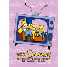 [DVD] The Simpsons : The Complete Third Season - 심슨가족 시즌 3 박스 세트 (4DVD/미개봉)