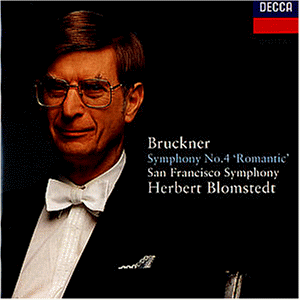 [중고] Herbert Blomstedt / 브루크너 : 교향곡 4번 &#039;낭만적&#039; (Bruckner : Symphony No.4 &#039;Romantic&#039;) - 443 327-2