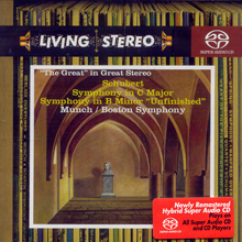 Charles Munch / Schubert : Symphony No.8,9 (SACD Hybrid/수입/미개봉/88697046032)