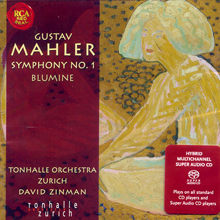 David Zinman / Mahler : Symphony No.1 (SACD Hybrid/수입/미개봉/82876871562)