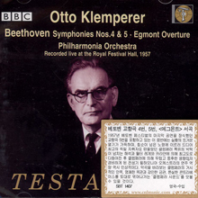 Otto Klemperer / Beethoven : Symphonies Nos.4 &amp; 5, Egmont Overture (수입/미개봉/sbt1407)