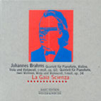 La Gaia Scienza / Brahms : Quartett Fur Pianoforte Etc (digipack/수입/미개봉/9100522)