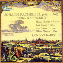 London Baroque, Emma Kirkby / Pachelbel : Arien &amp; Concerti (수입/미개봉/ccd332)