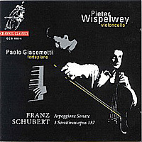 Pieter Wispelwey / Schubert : Arpeggione Sonata, 3 Sonatinas Opus137 (수입/미개봉/ccs9696)