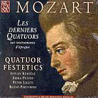 Quatuor Festetics / Mozart : Les Derniers Quatuors K499,575,589,590 (2CD/digipack/수입/미개봉/a403)