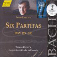 Trevor Pinnock / Bach : Six Partitas Bwv 825-830 (2CD/수입/미개봉/92115)