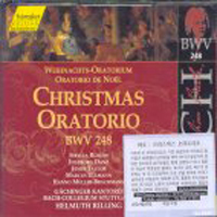 Helmuth Rilling / Bach : Christmas Oratorio Bwv248 (3CD/수입/미개봉/92076)