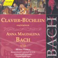 Mario Videla / Bach : For Anna Magdalena Bach 1722 (수입/미개봉/92135)