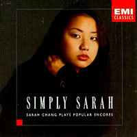 [중고] 장영주 (Sarah Chang) / Simply Sarah - Sarah Chang Plays Popular Encores (ekcd0350)