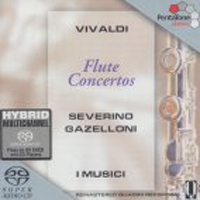 I Musici / Vivaldi : Flute Concertos (SACD Hybrid/수입/미개봉/5186108)