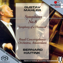Bernard Haitink / Mahler : Symphony No.8 (SACD Hybrid/수입/미개봉/5186166)