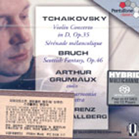Arthur Grumiaux / Tchaikovsky : Violin Concerto In D Op.35 (SACD Hybrid/수입/미개봉/5186117)