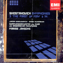 Mariss Jansons / Shostakovich : Symphonies 3.14 (수입/미개봉/094635683028)