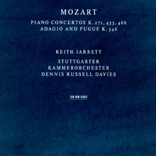 Keith Jarrett / Mozart : Mozart Piano Concertos K271.453.466 (2CD/수입/미개봉/ecm162425)