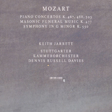Keith Jarrett / Mozart : Piano Concertos K467.488.595, Symphony No.40 (2CD/수입/미개봉/156566)