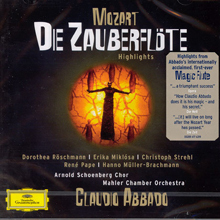Claudio Abbado / Mozart : Die Zauberflote Highlights (수입/미개봉/4776319)