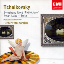 Herbert Von Karajan / Tchaikovsky : Symphony No.6 Pathetique , Swan Lake Suite (수입/미개봉/094637247426)