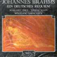 Margaret Price, Thomas Allen / Brahms : A German Requiem (수입/미개봉/c039101a)