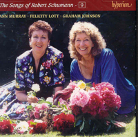 Felicity Lott, Ann Murryay / Schumann : The Songs Of Robert Schumann Vol.9 (수입/미개봉/cdj33109)