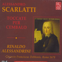 Rinaldo Alessandrini / Scarlatti : Toccate Per Cembalo (수입/미개봉/a323)