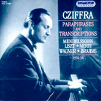 Gyorgy Cziffra / Paraphrases And Transcriptions (수입/미개봉/hcd31596)