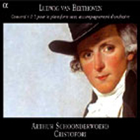 Arthur Schoonderwoerd / Beethoven : Concerti 4 &amp; 5 (digipack/수입/미개봉/alpha079)