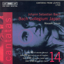 Masaaki Suzuki / Bach : Cantatas No.40, 60, 70, 90 (수입/미개봉/biscd1111)