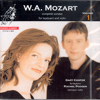 Gary Cooper, Rachel Podger / Mozart : Complete Sonatas For Keyboard And Violin Vol.1 (SACD Hybrid/수입/미개봉/ccssa21804)