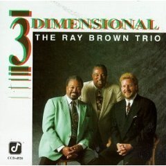 Ray Brown Trio / Three Dimensional (일본수입/미개봉)