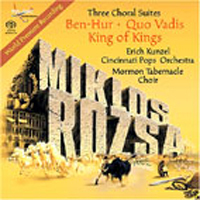 Erich Kunzel / Rozsa : Three Choral Suite (SACD Hybrid/수입/미개봉/sacd60631)