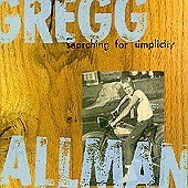 [중고] Gregg Allman / Searching For Simplicity (수입)