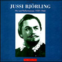 Jussi Bjorling / His Last Performace 1959-1960 (수입/미개봉/gl315)