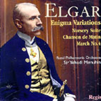 Yehudi Menuhin / Elgar : Enigma Variations, Nursery Suite Etc (수입/미개봉/rrc1219)