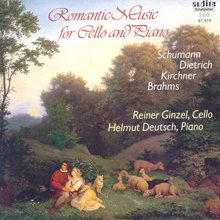 Reiner Ginzel , Helmut Deutsch / Romantic Music For Cello And Piano (수입/미개봉/97414)