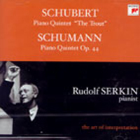 Rudolf Serkin / Schubert, Schumann : Piano Quintets (수입/미개봉/5128722)